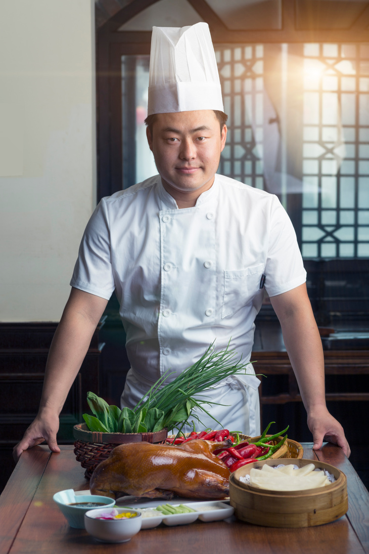 Chinese chef portrait