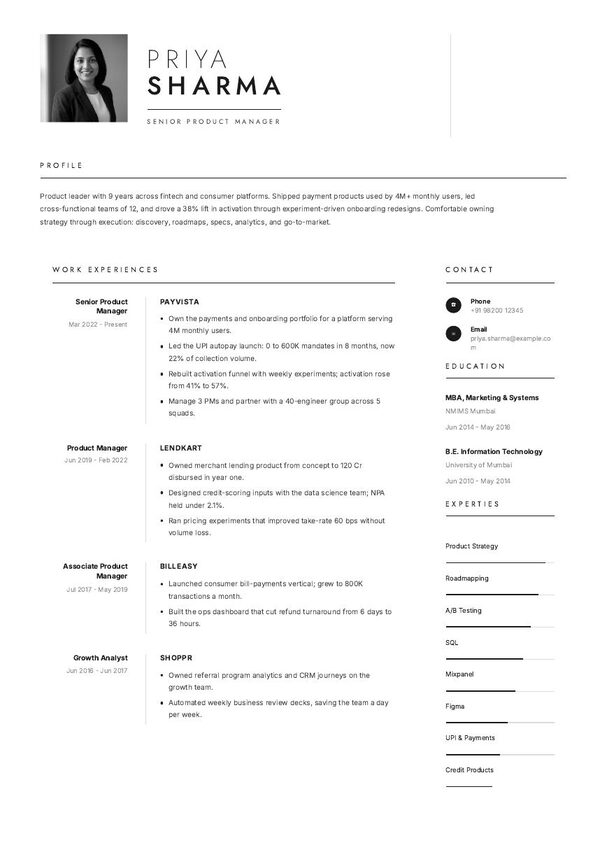 Resume design